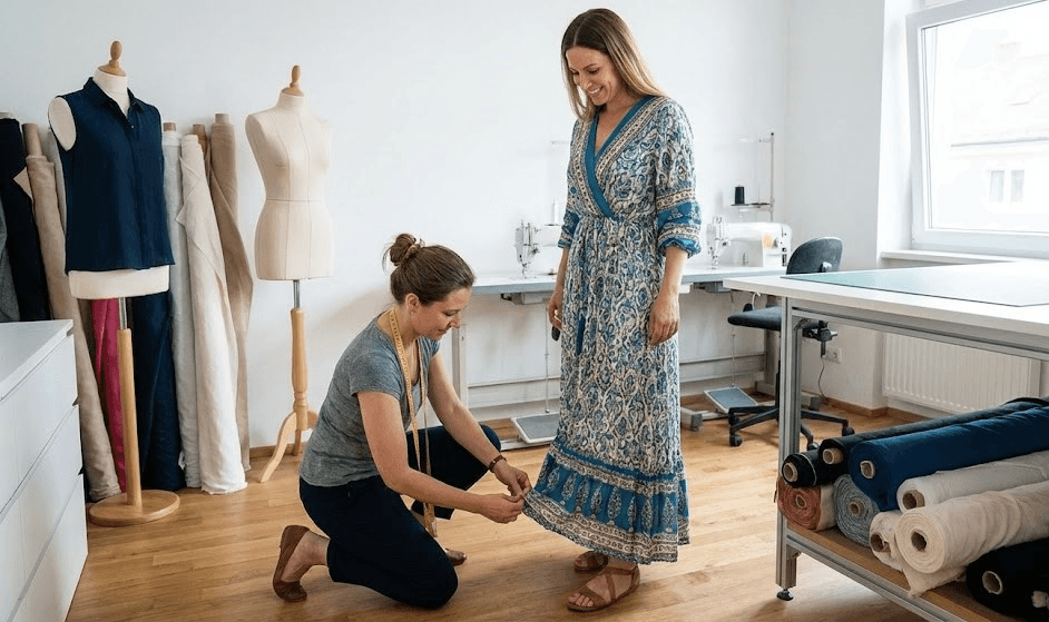 Jurk aanpassing