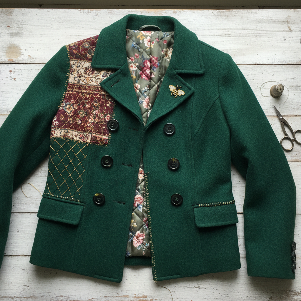 Gerepareerde damesjas